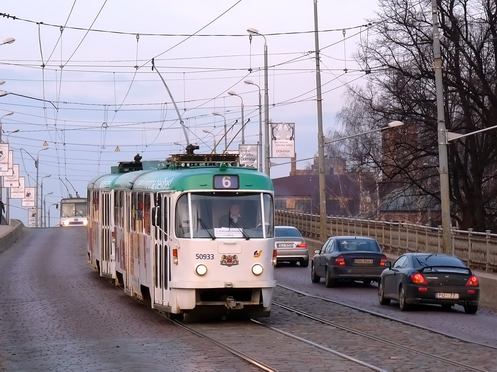 Рига, Tatra T3A № 50933