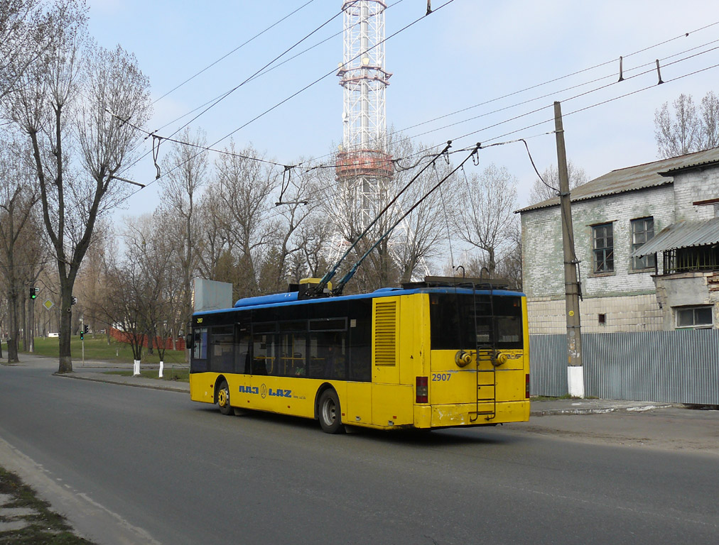 Киев, ЛАЗ E183D1 № 2907