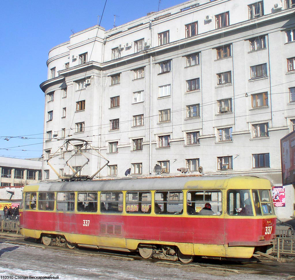 Харьков, Tatra T3SU (двухдверная) № 337