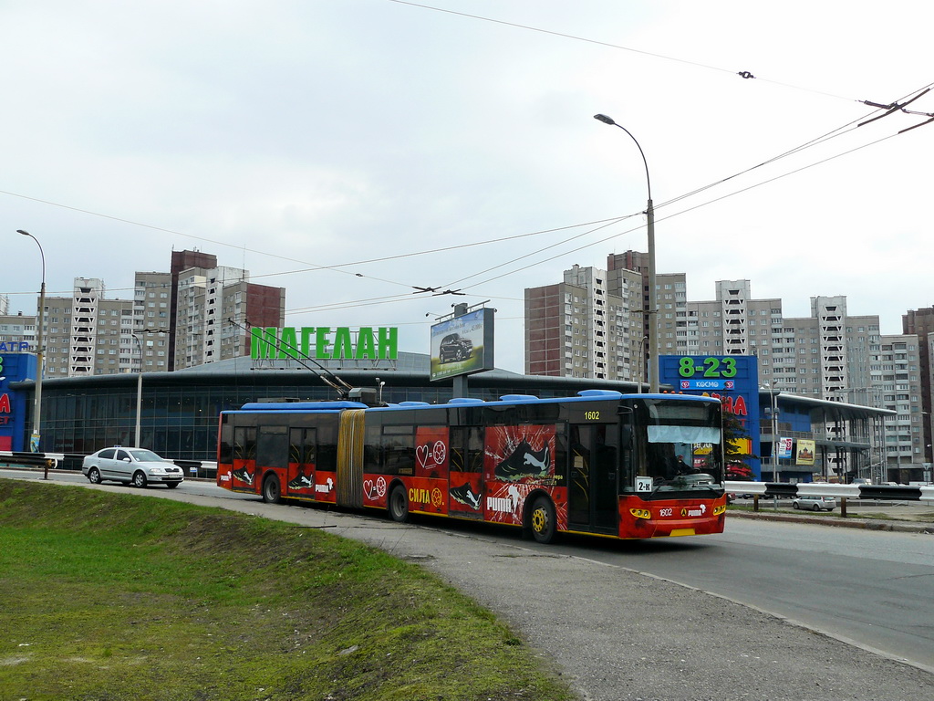Киев, ЛАЗ E301D1 № 1602