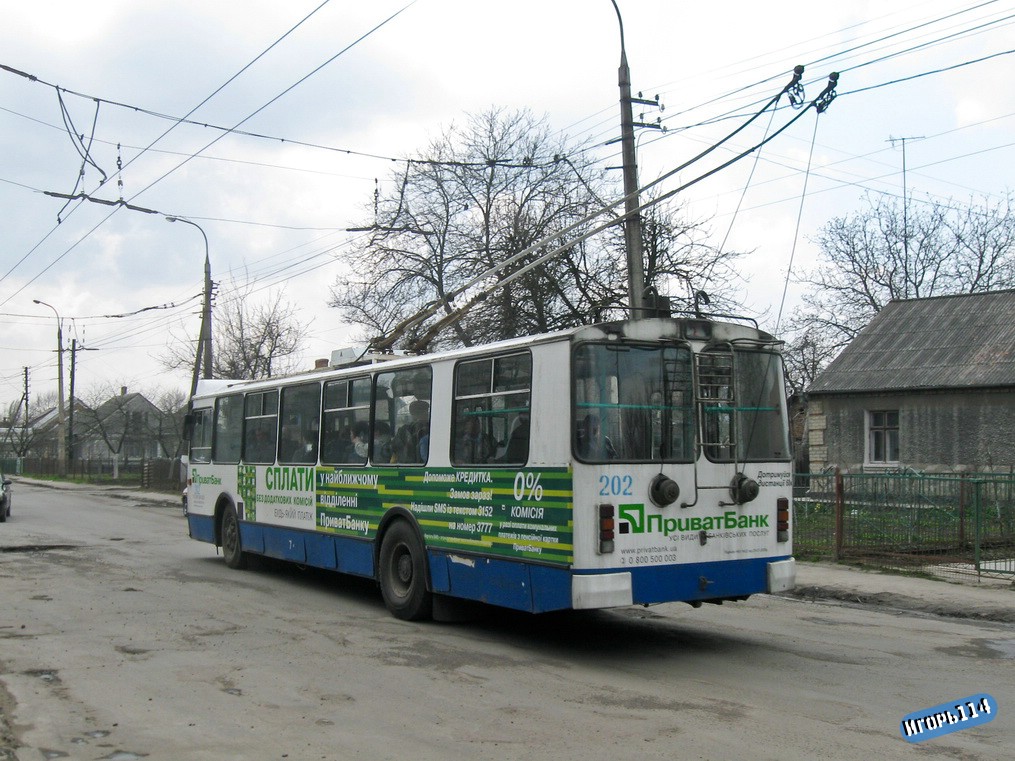 Луцк, ЗиУ-682Г-016 (012) П № 202