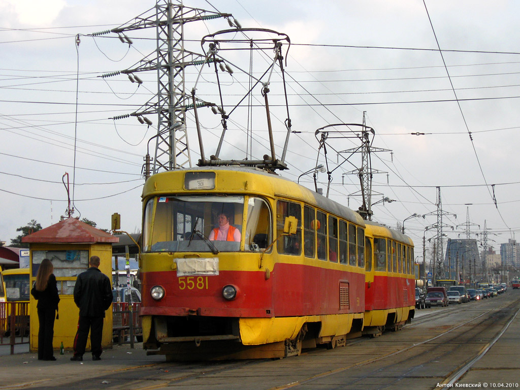 Киев, Tatra T3SU № 5581