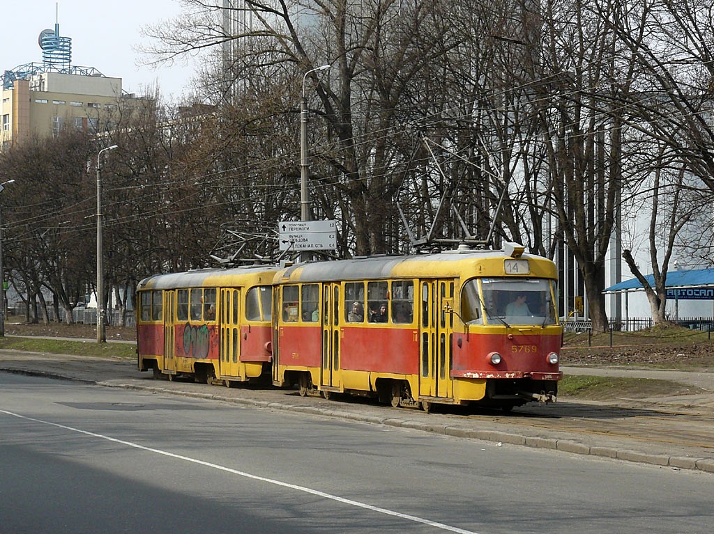 Киев, Tatra T3SU № 5769