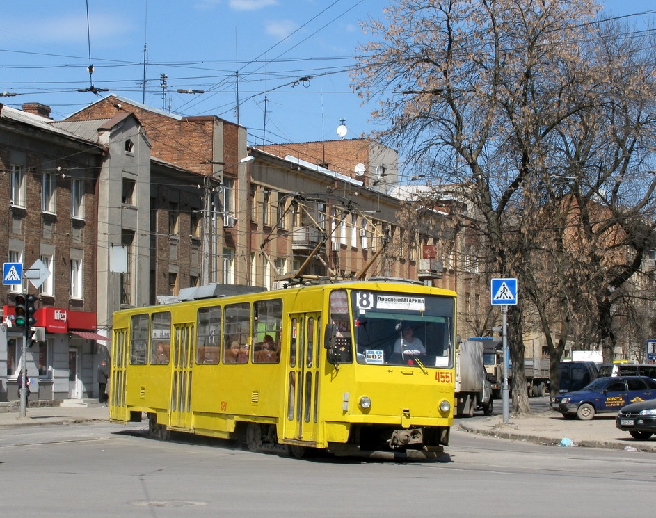 Harkov, Tatra T6B5SU Nr. 4551