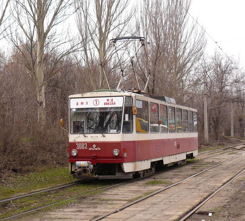 Донецк, Татра-Юг Т6Б5 № 3002