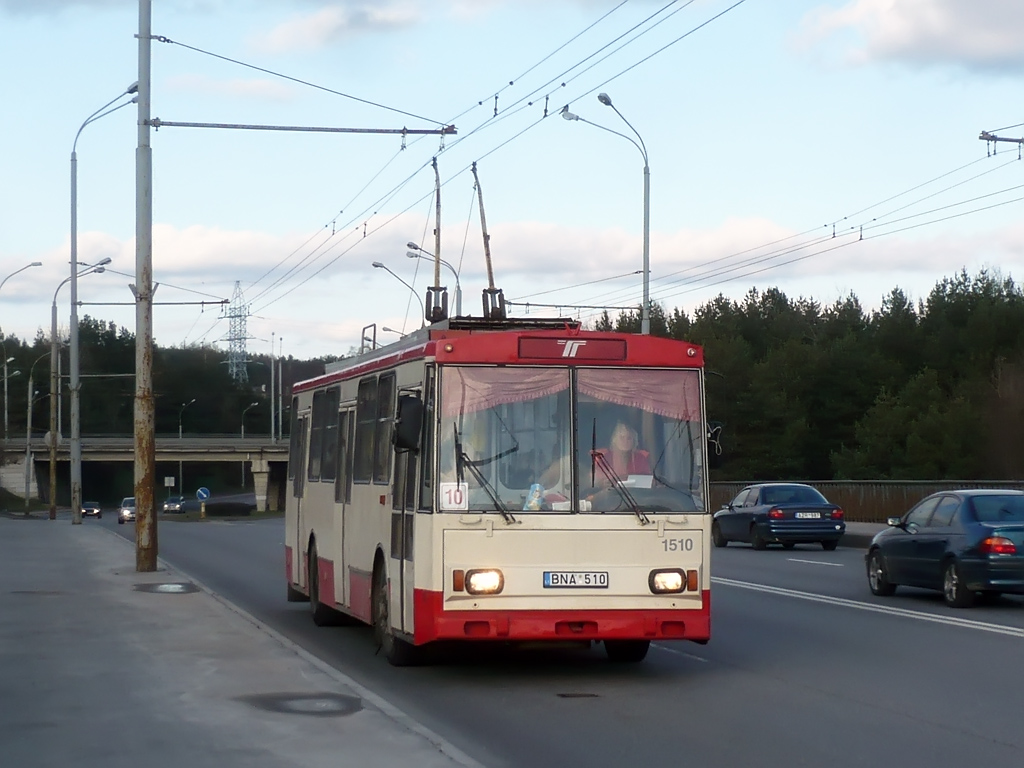 Vilnius, Škoda 14Tr02/6 č. 1510
