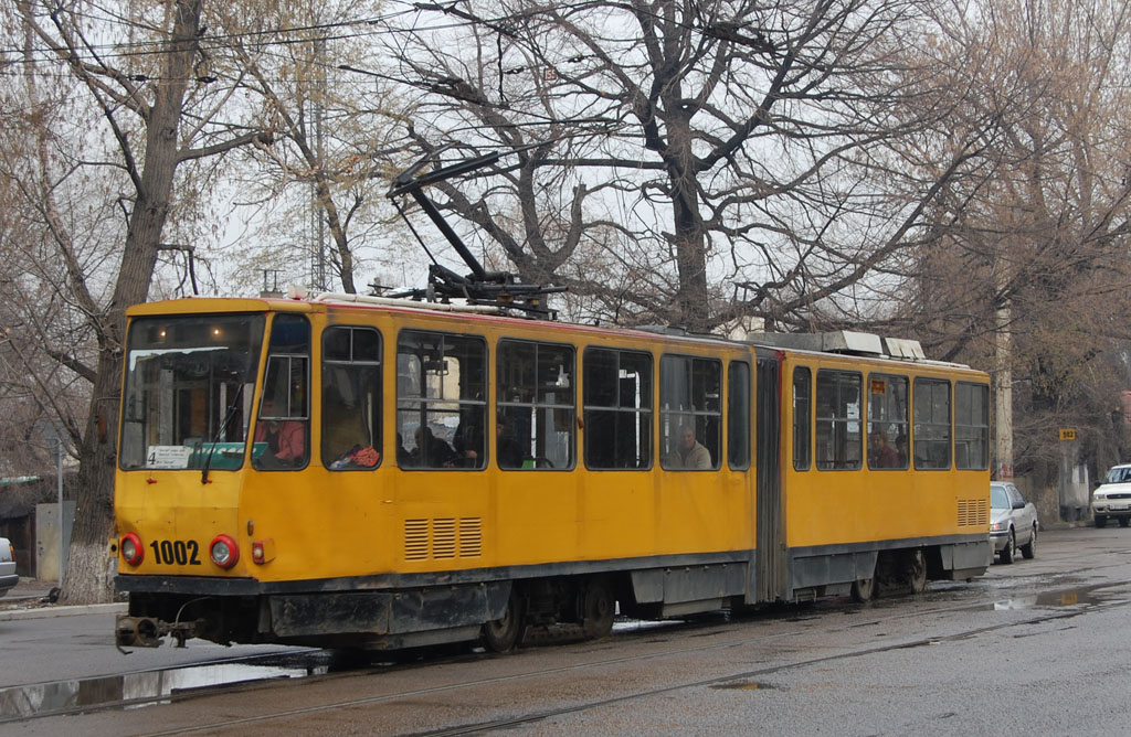 Алматы, Tatra KT4D № 1002