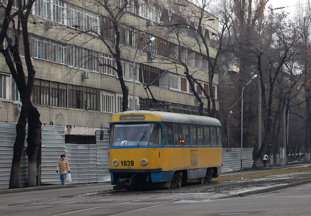 Алматы, Tatra T4D № 1039