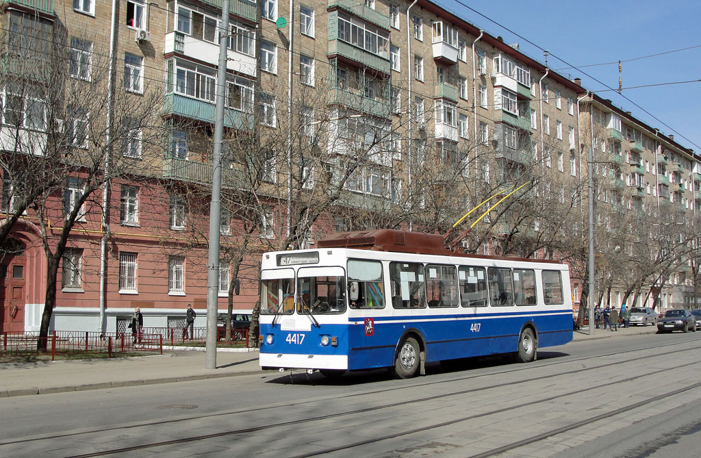 Moscow, ZiU-682GM1 (with double first door) № 4417