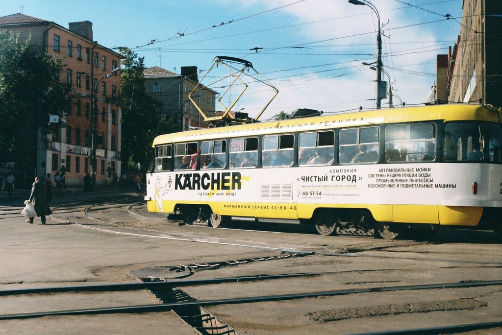 Ижевск, Tatra T3SU (двухдверная) № 2236