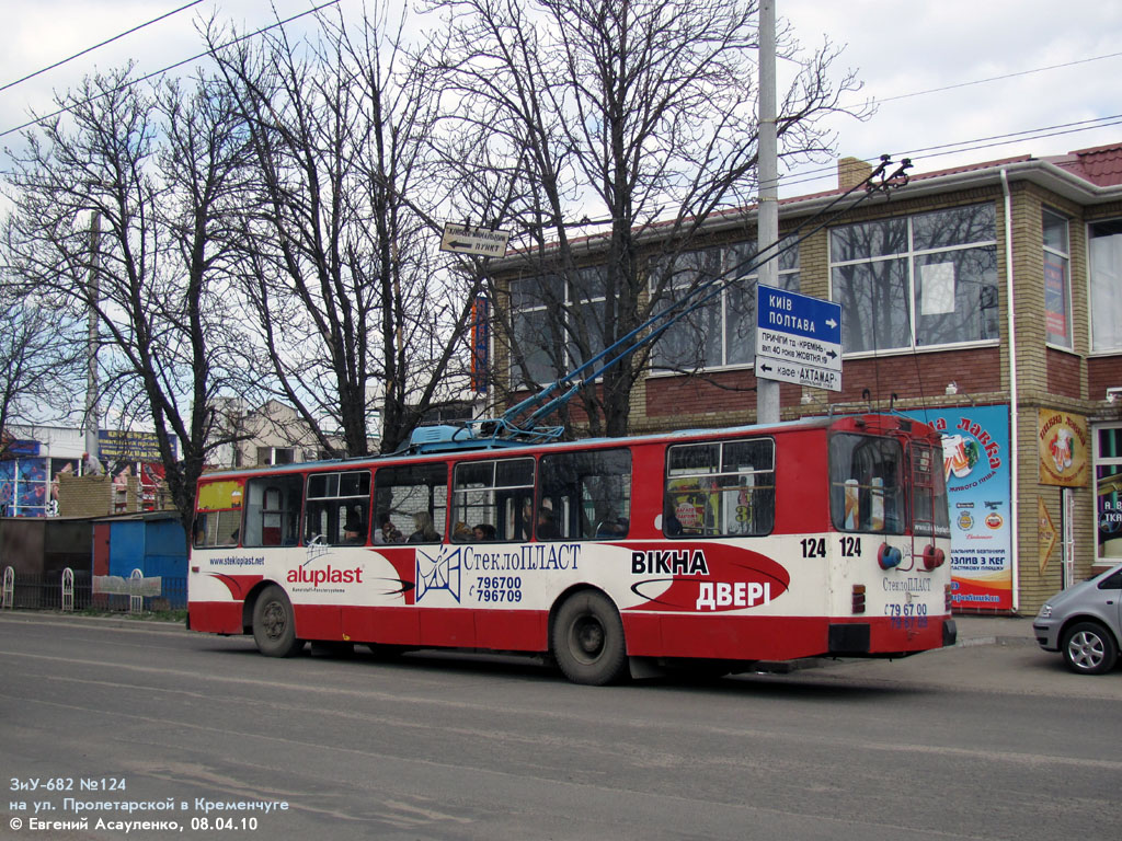 Кременчуг, ЗиУ-682В [В00] № 124