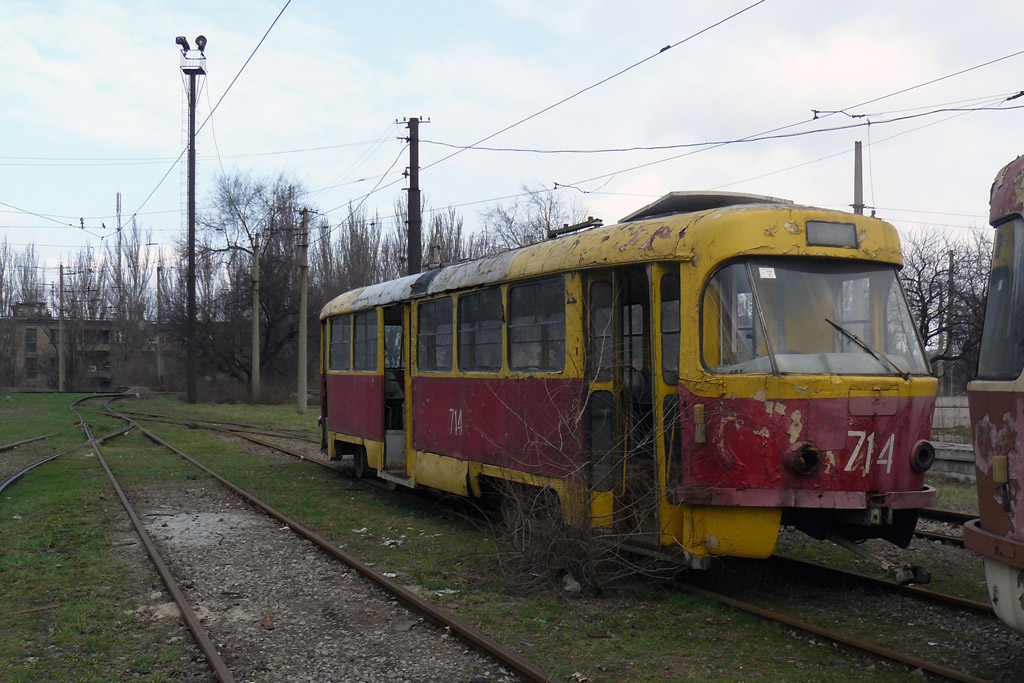 Запорожье, Tatra T3SU № 714