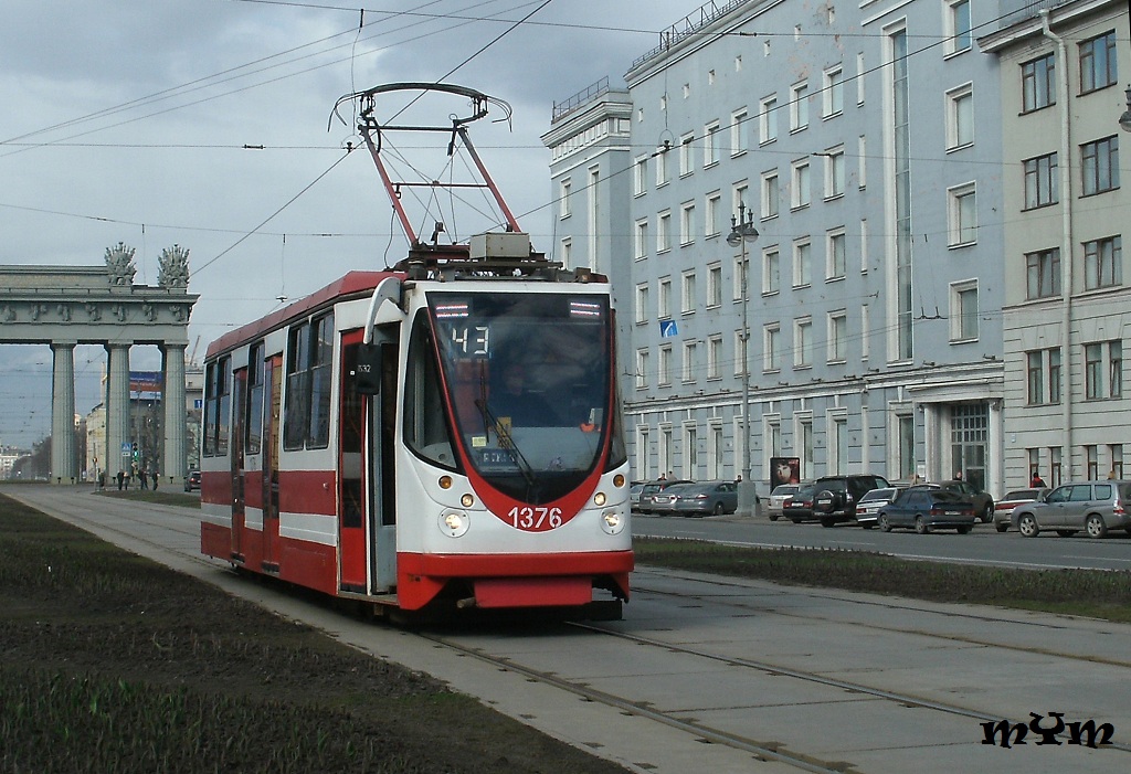 Санкт-Петербург, 71-134А (ЛМ-99АВН) № 1376 Санкт-Петербург, 71-134А (ЛМ-99АВН) № 1376