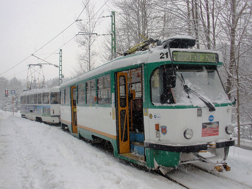 Либерец ― Яблонец-над-Нисой, Tatra T3R.PV № 21