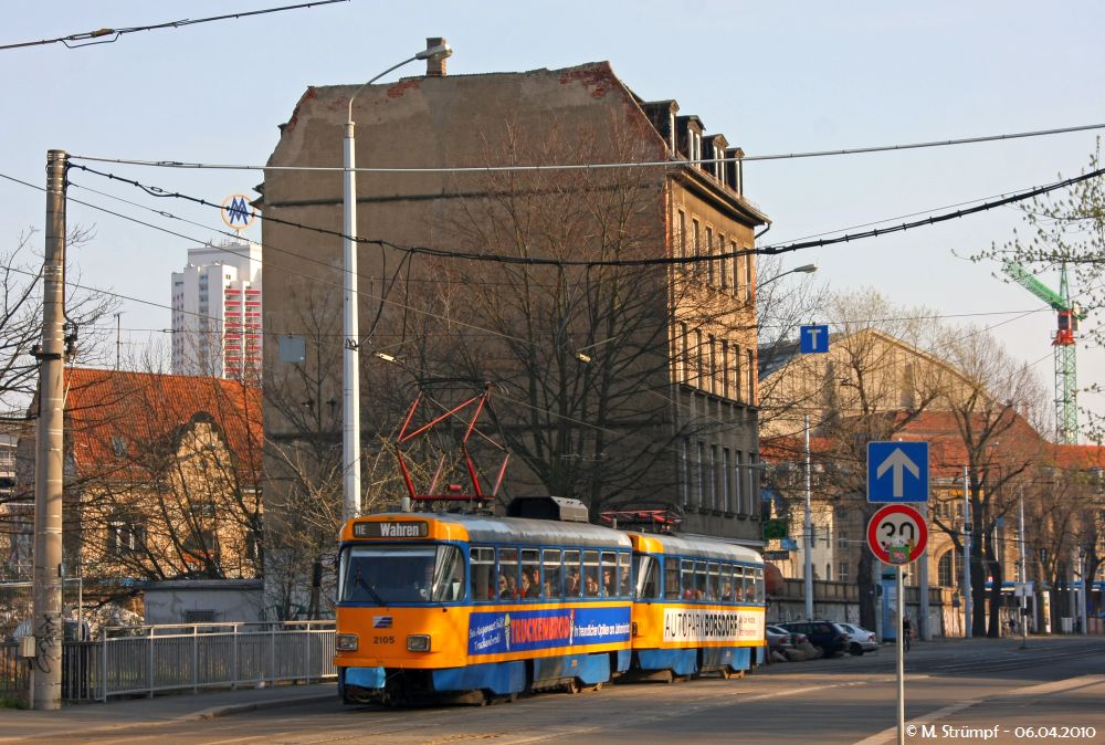 Лейпциг, Tatra T4D-M1 № 2105