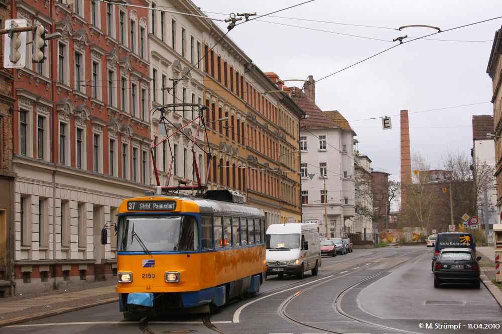 Лейпциг, Tatra T4D-M1 № 2193