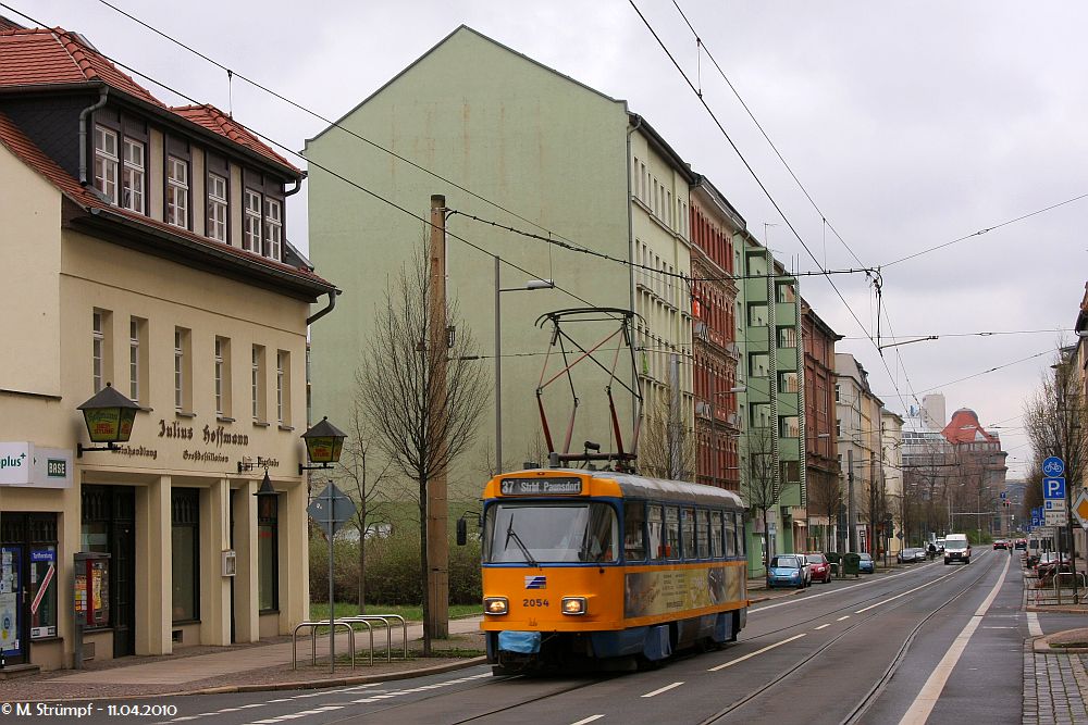 Лейпциг, Tatra T4D-M2 № 2054