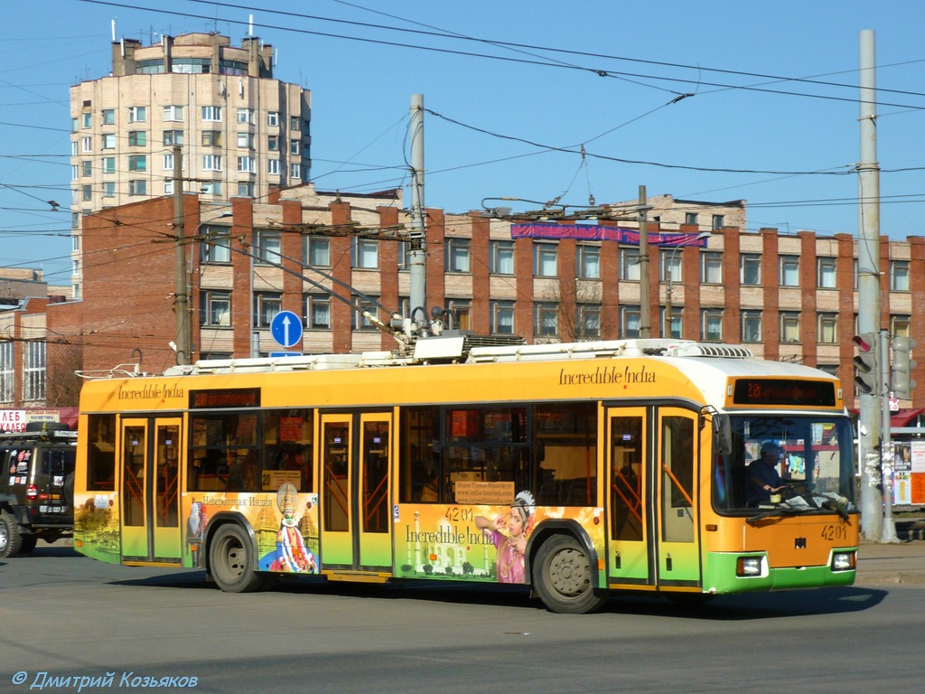 Санкт-Петербург, БКМ 321 № 4201