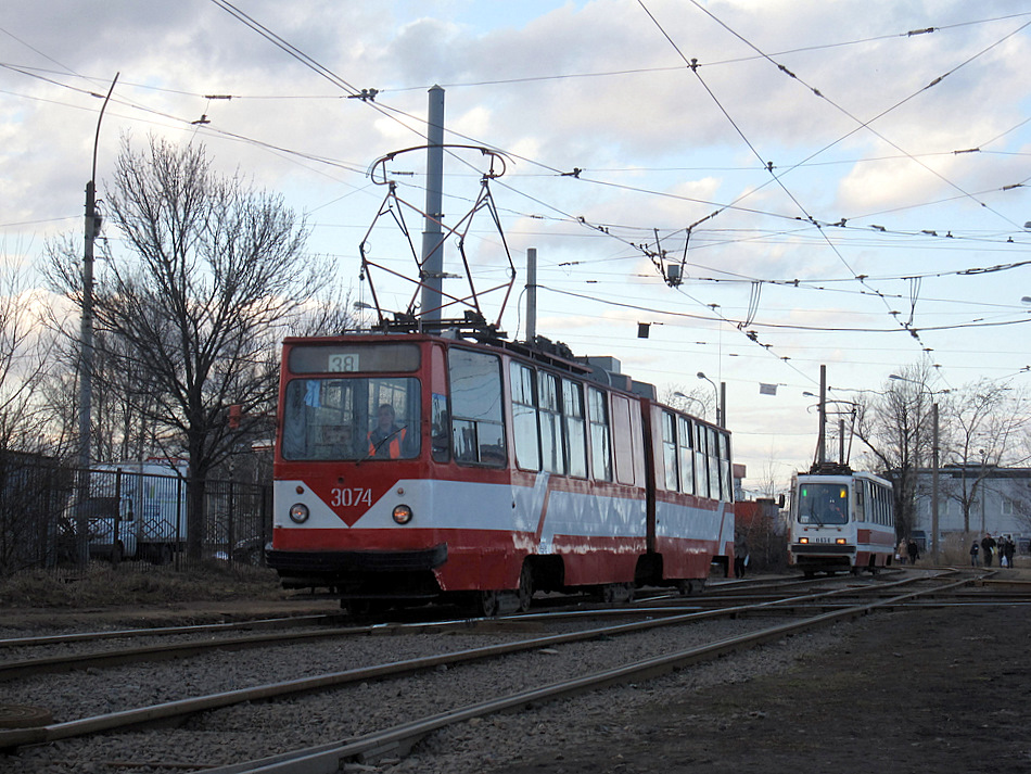 Санкт-Петербург, ЛВС-86К № 3074; Санкт-Петербург, 71-134К (ЛМ-99К) № 0434