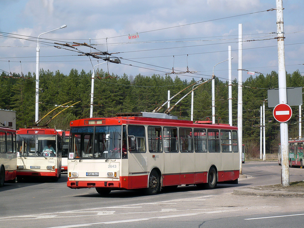 Вильнюс, Škoda 14Tr13/6 № 2643