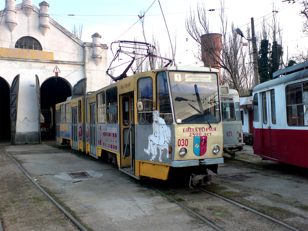 Евпатория, Tatra KT4SU № 030