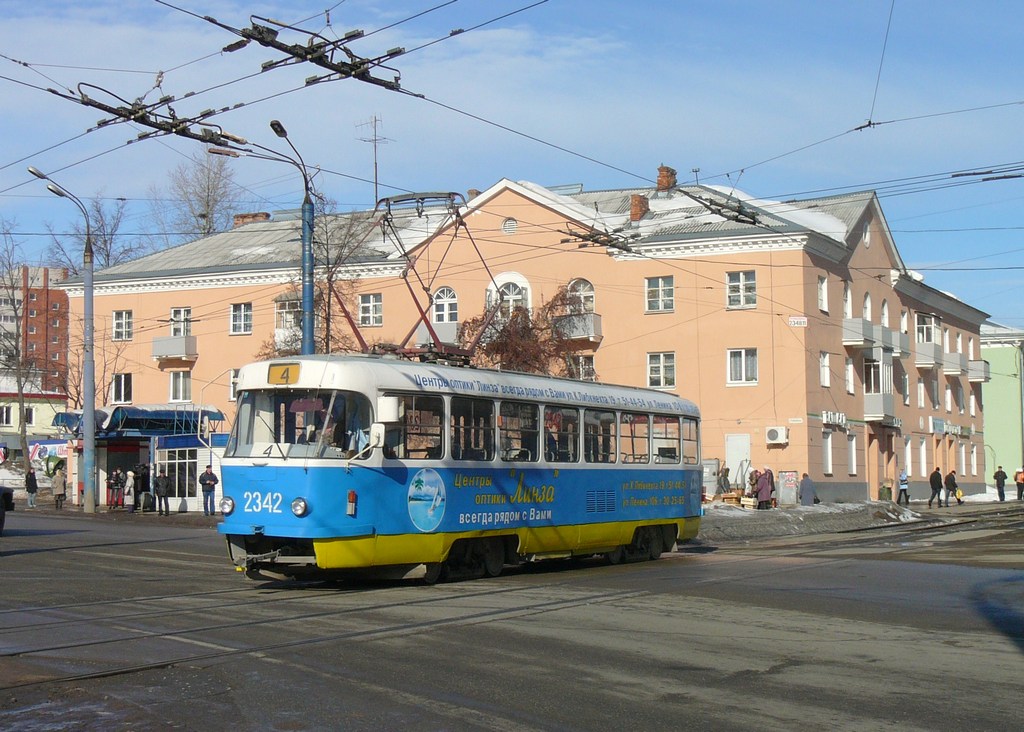 Ижевск, Tatra T3SU № 2342