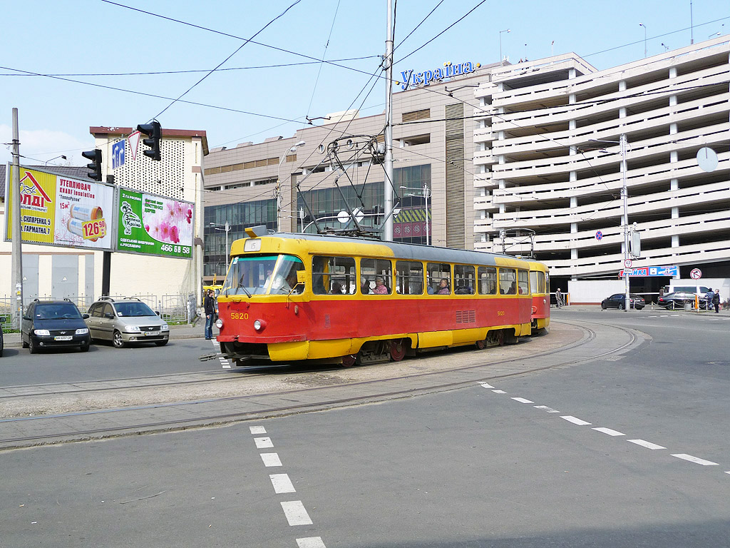 Киев, Tatra T3SU № 5820