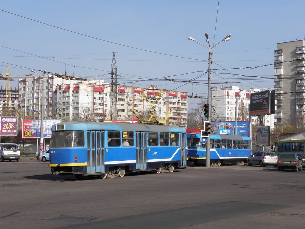 Одесса, Tatra T3R.P № 2967