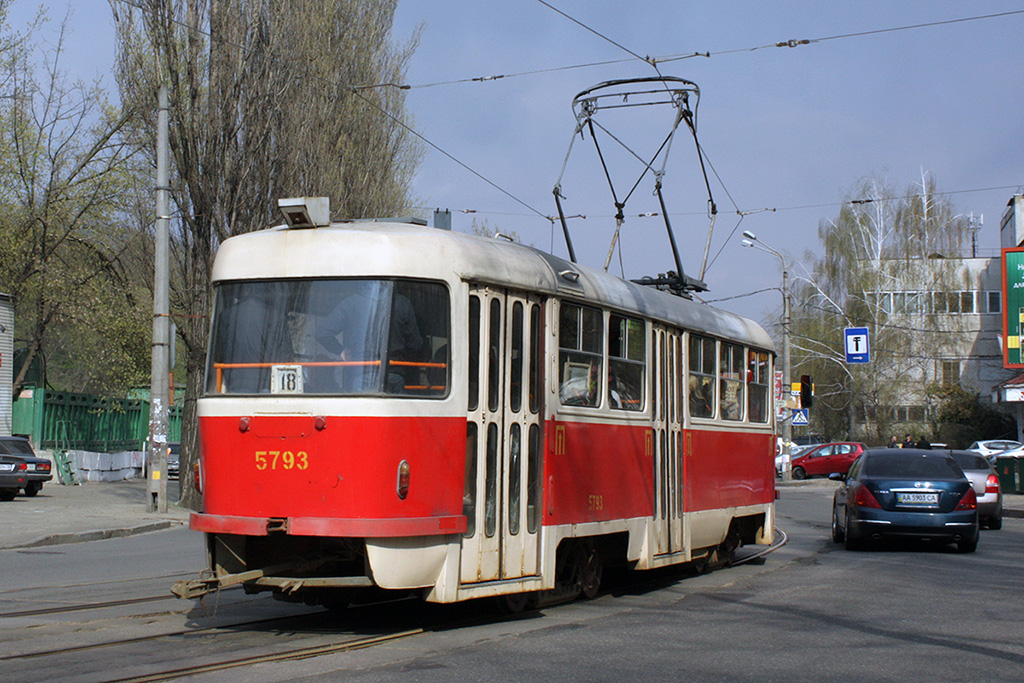Киев, Tatra T3SU № 5793