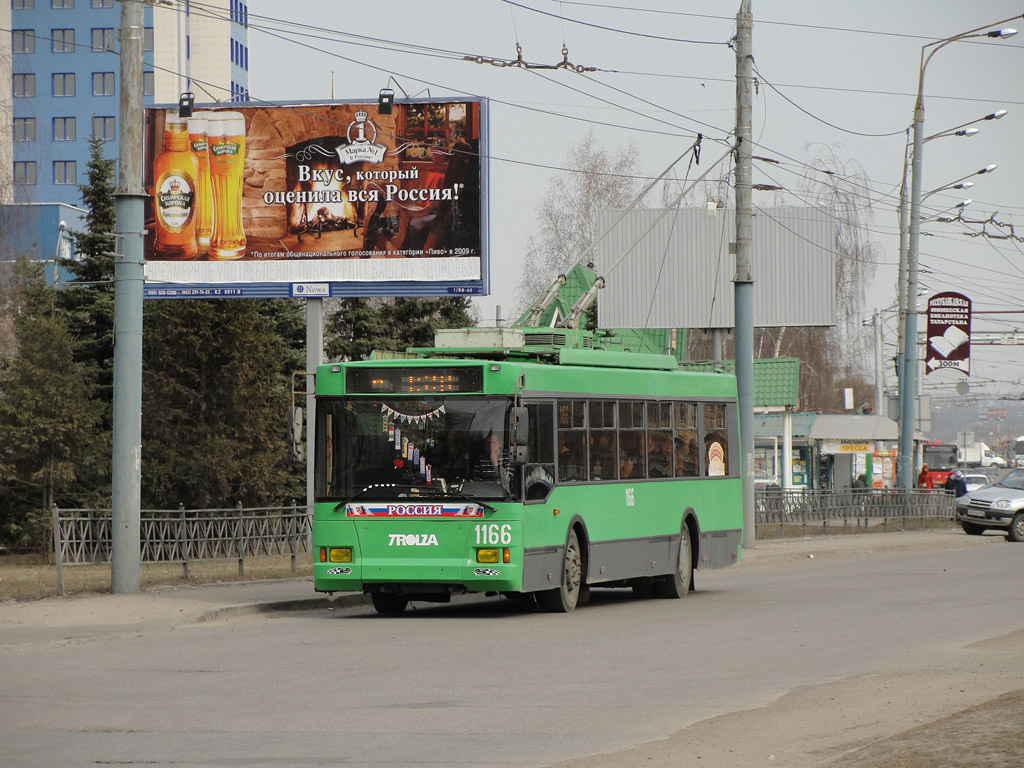 Казань, Тролза-5275.05 «Оптима» № 1166