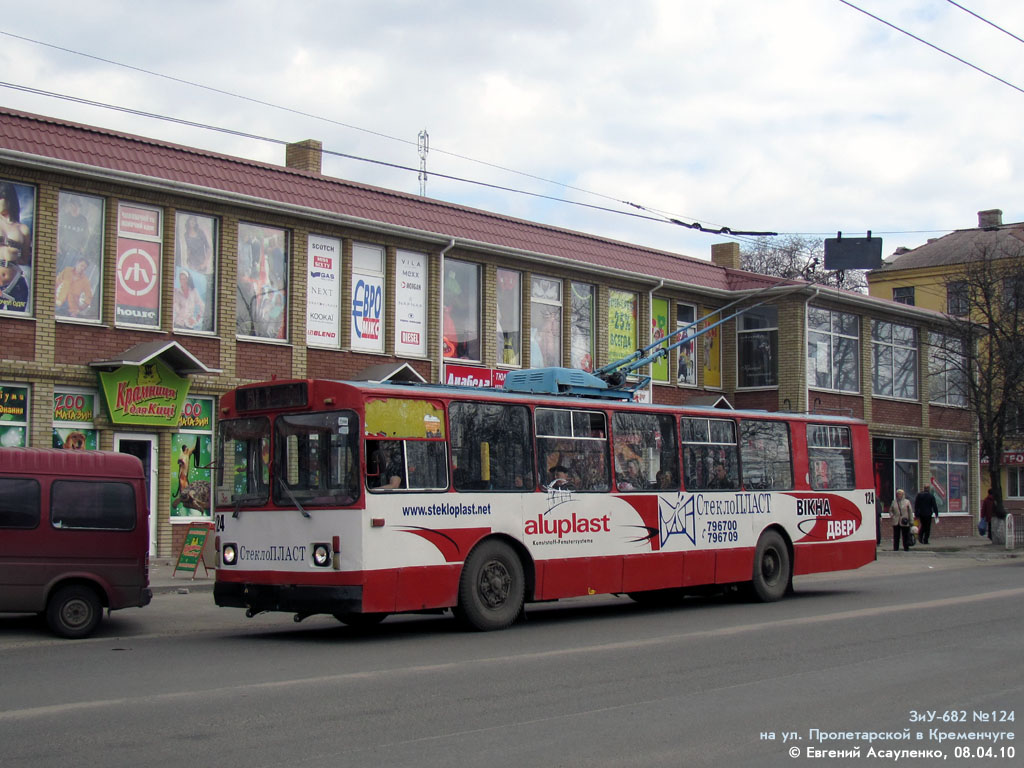 Кременчуг, ЗиУ-682В [В00] № 124