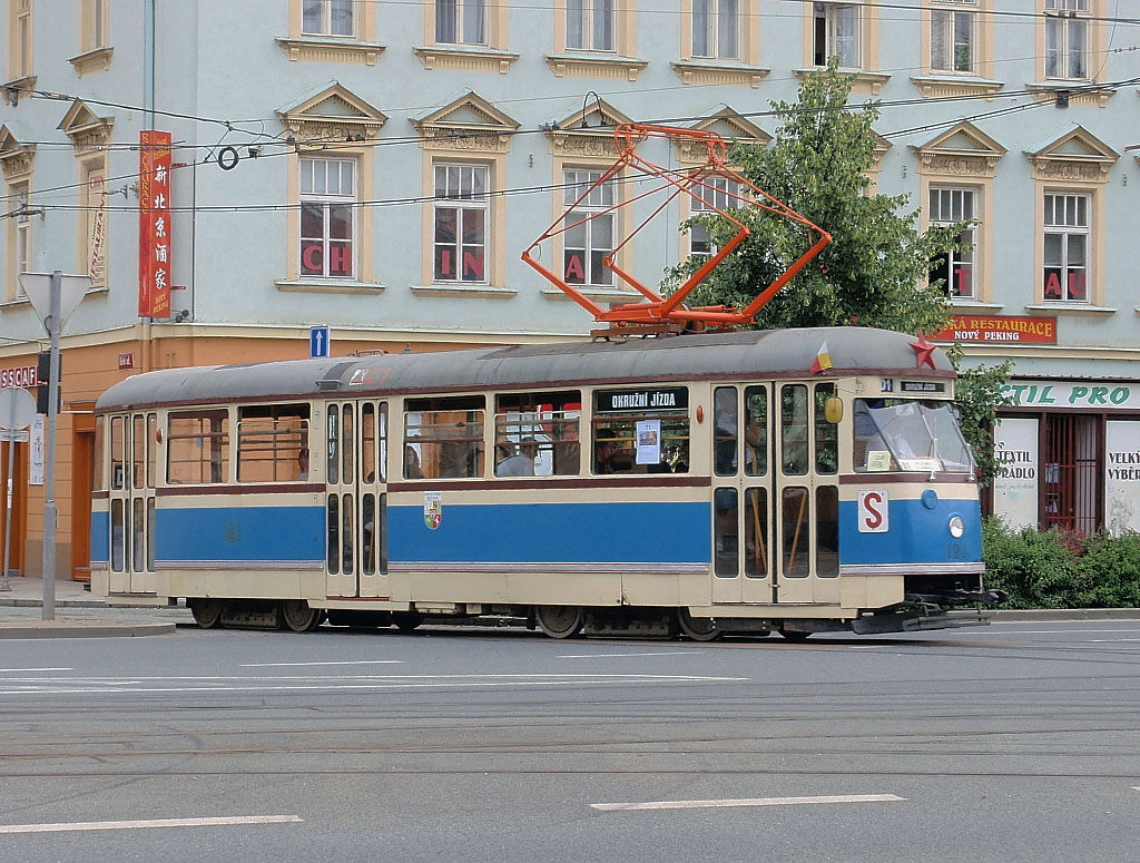 Plzeň, Tatra T1 Br. 121 Plzeň, Tatra T1 Br. 121