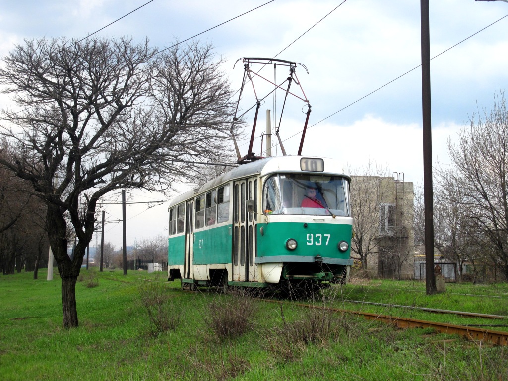 Донецк, Tatra T3SU № 937