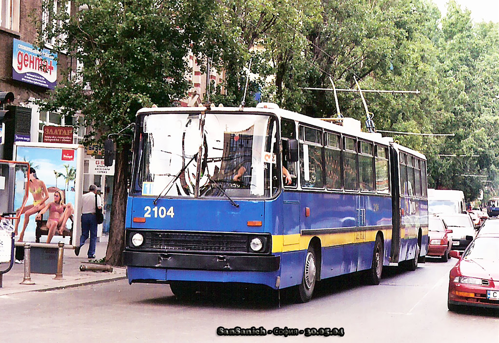 Sofia, Ikarus 280.92 Nr 2104