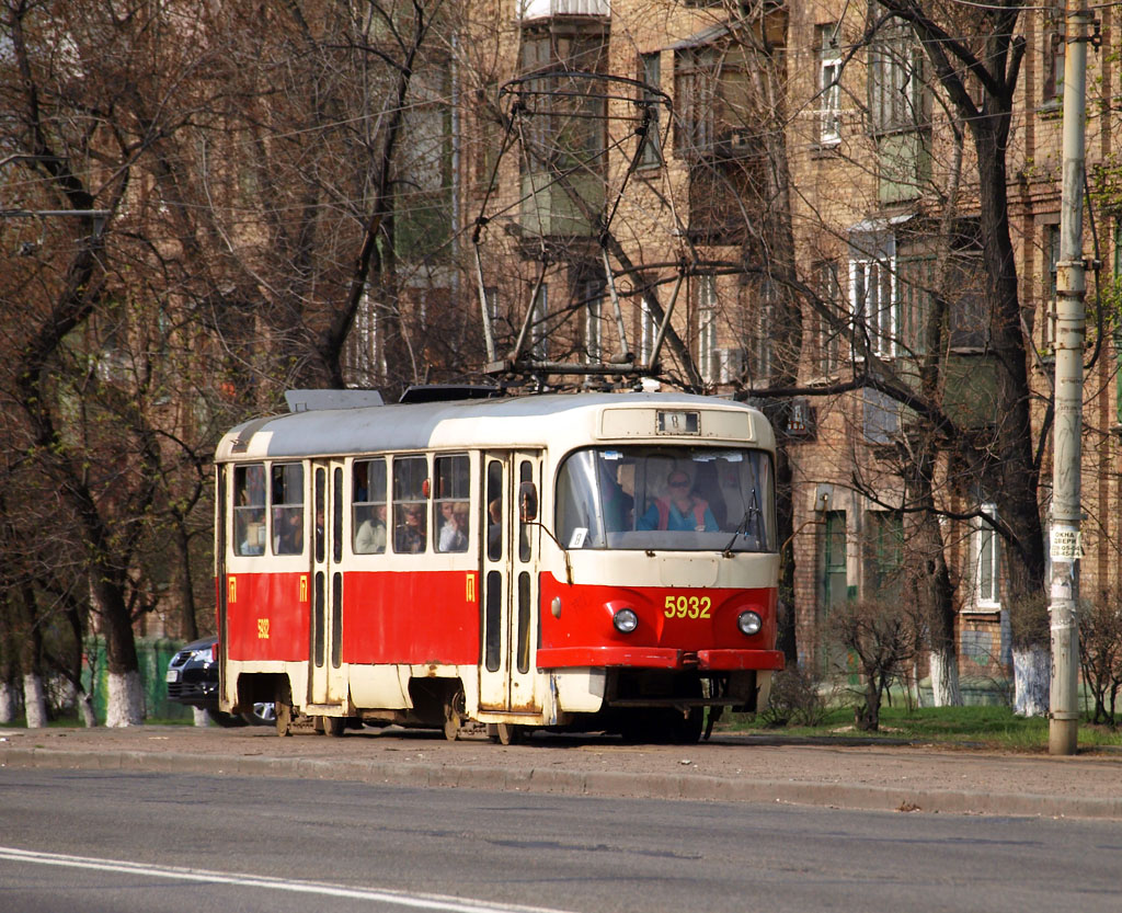 Киев, Tatra T3SU № 5932