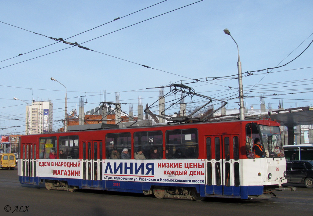 Тула, Tatra T6B5SU № 316