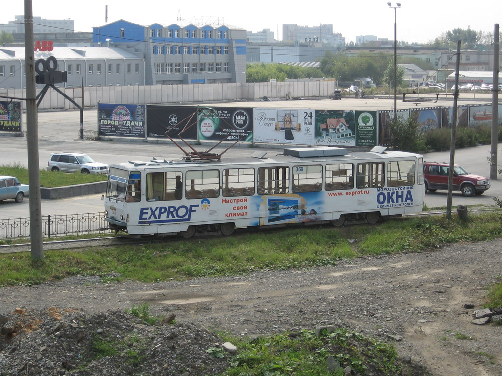 Екатеринбург, Tatra T6B5SU № 369