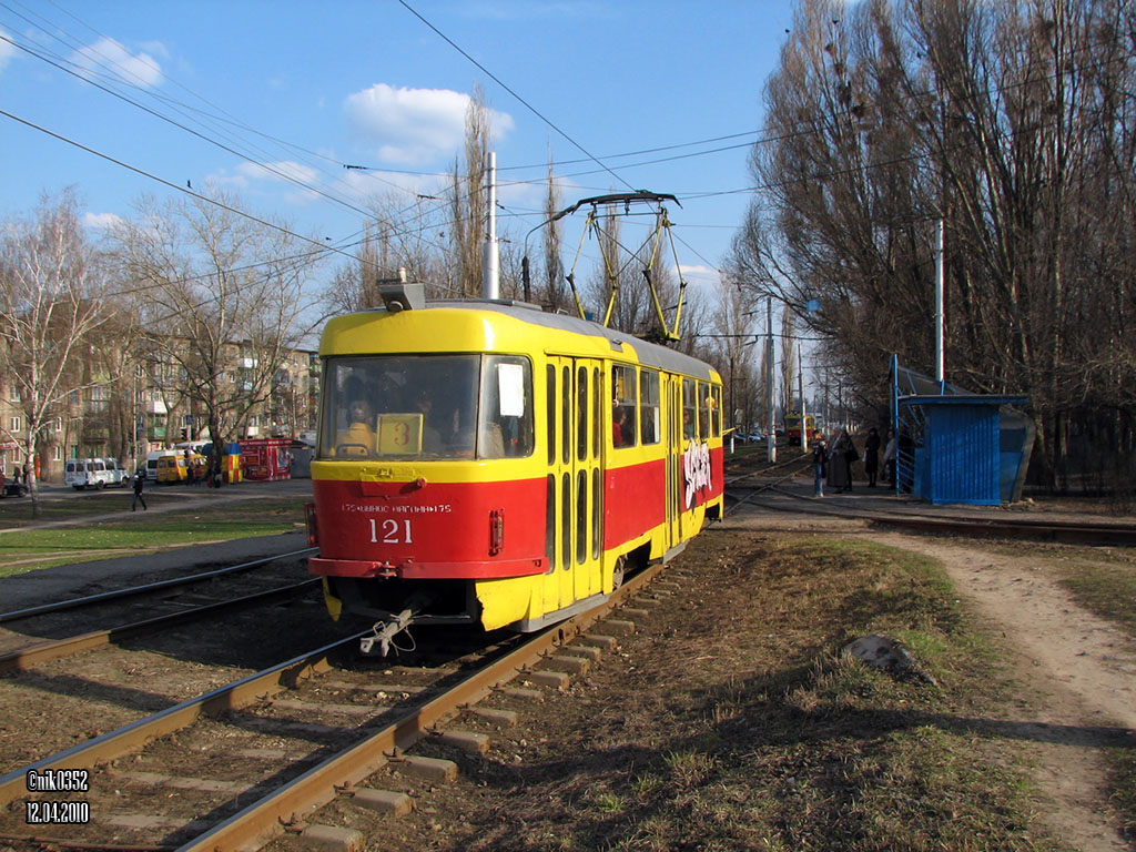 Курск, Tatra T3SU № 121