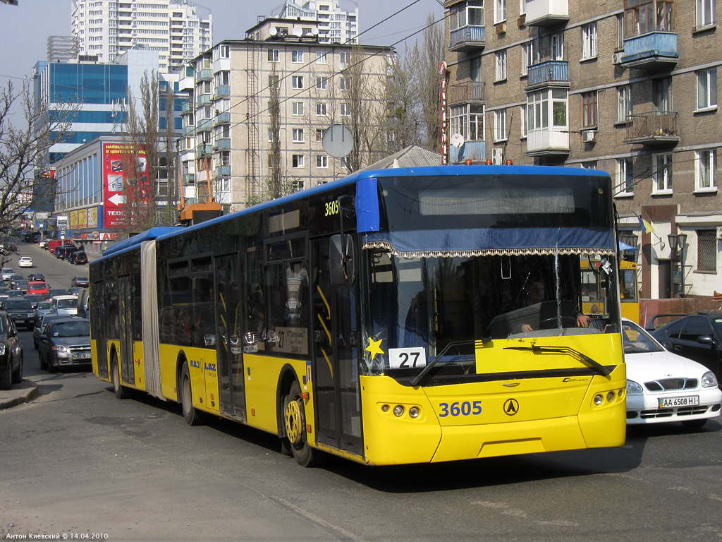 Киев, ЛАЗ E301D1 № 3605