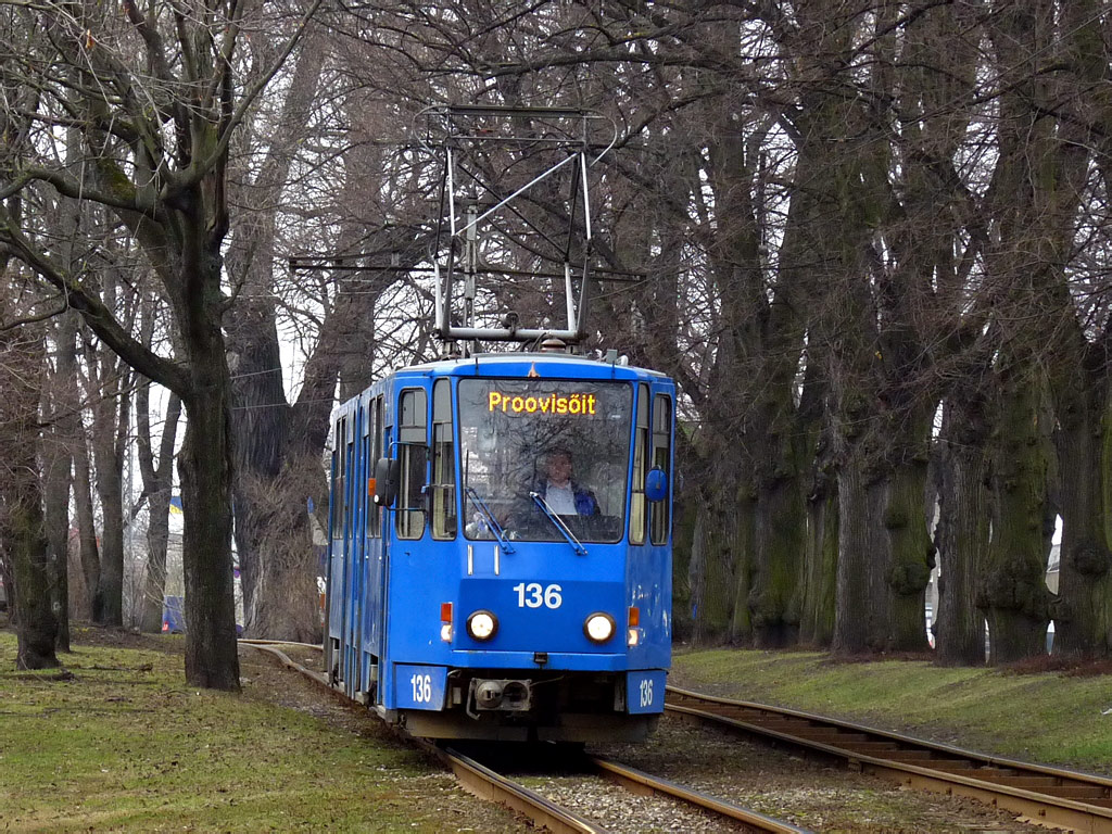 Таллин, Tatra KT4D № 136