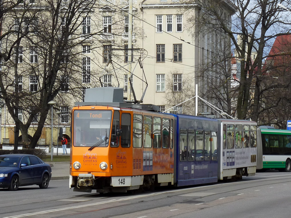 Таллин, Tatra KT6T № 148