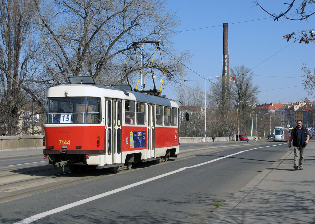 Прага, Tatra T3SUCS № 7144
