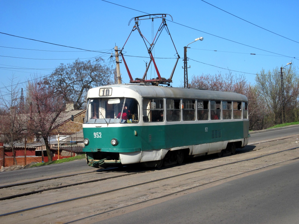 Донецк, Tatra T3SU № 952