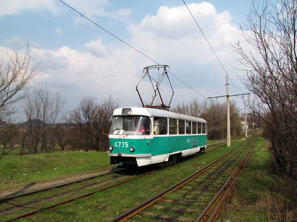 Донецк, Tatra T3SU (двухдверная) № 4775