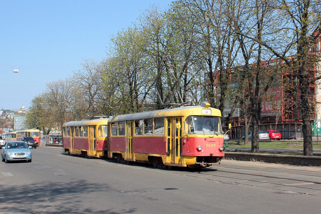 Киев, Tatra T3SU № 5835