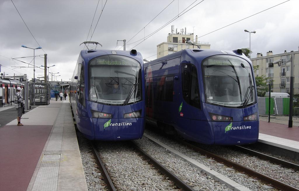 Paris - Versailles - Yvelines, Siemens Avanto/S70 № TT 10 (U 25519/20); Paris - Versailles - Yvelines, Siemens Avanto/S70 № TT 08 (U 25515/16)