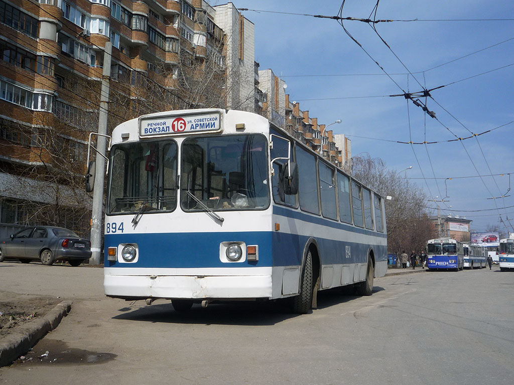 Самара, ЗиУ-682Г [Г00] № 894; Самара — Конечные станции и кольца (троллейбус)