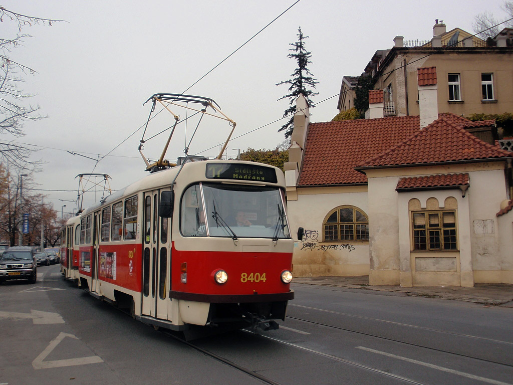 Прага, Tatra T3R.P № 8404