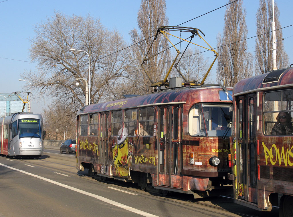 Прага, Tatra T3SUCS № 7101