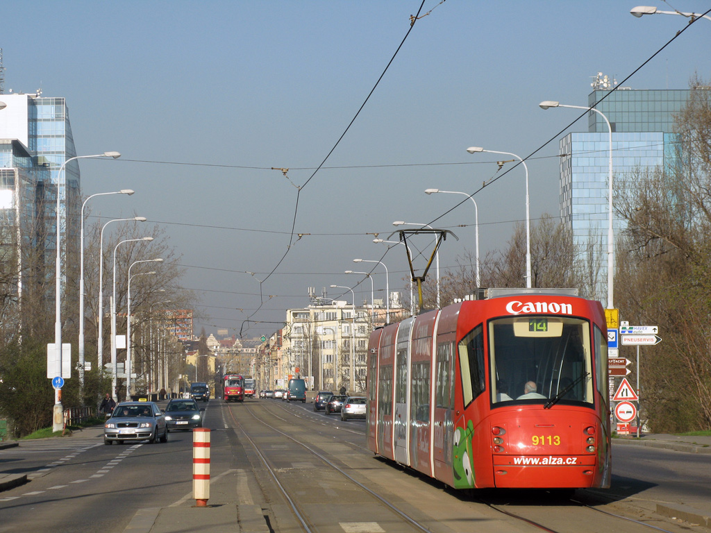 Прага, Škoda 14T Elektra № 9113